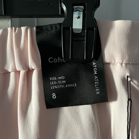 Aritzia Babaton | NWT Cohen Pants in Soft Blush Pink | Size 8 - Picture 7 of 11